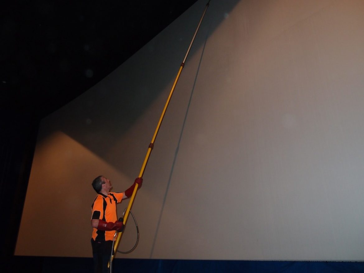 Why & How You Should Clean Your Cinema Screens